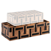 Storage box Floor brown large