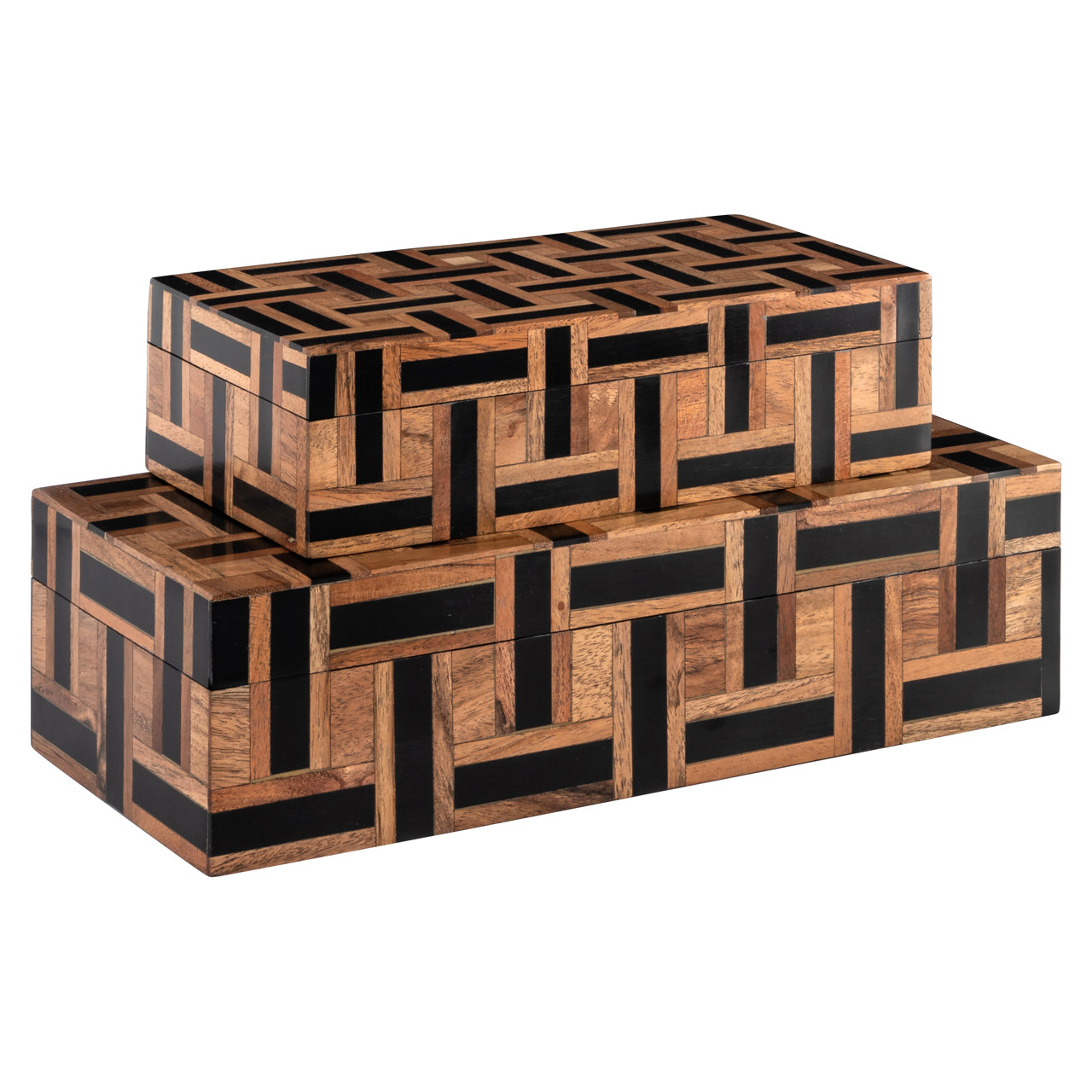 Storage box Floor brown large