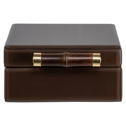 Storage box Echo dark brown small