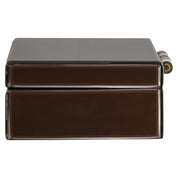 Storage box Echo dark brown large