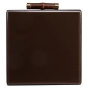 Storage box Echo dark brown large