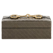 Storage box Blade olive small