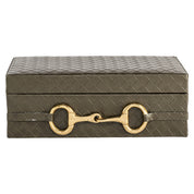 Storage box Blade olive large