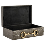Storage box Blade olive large