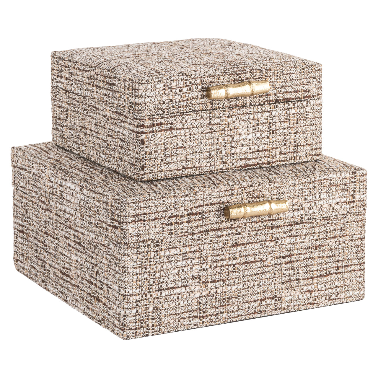 Storage box Chalenny brown large