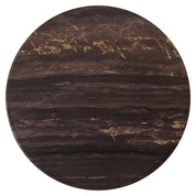 Coffee table Menton burgundy (Set of 2)