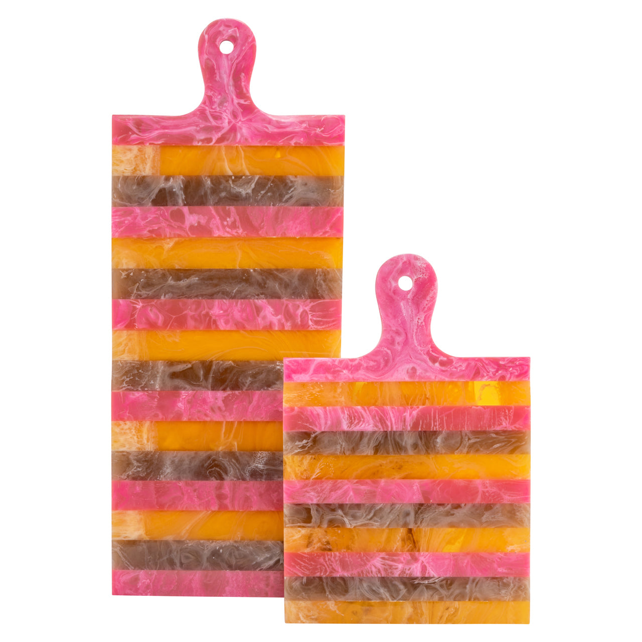 Tray Cindy pink/orange - serving board large
