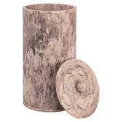 Storage box Rosaline chocolate brown storage jar large