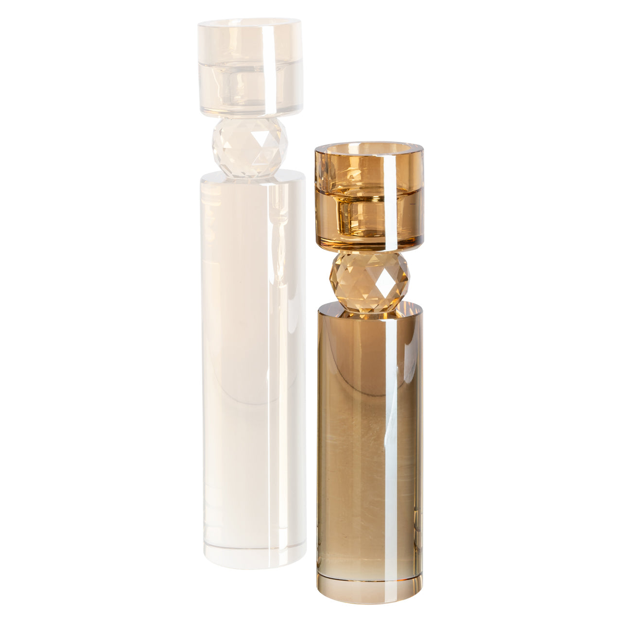 Candle holder Piper Champagne small