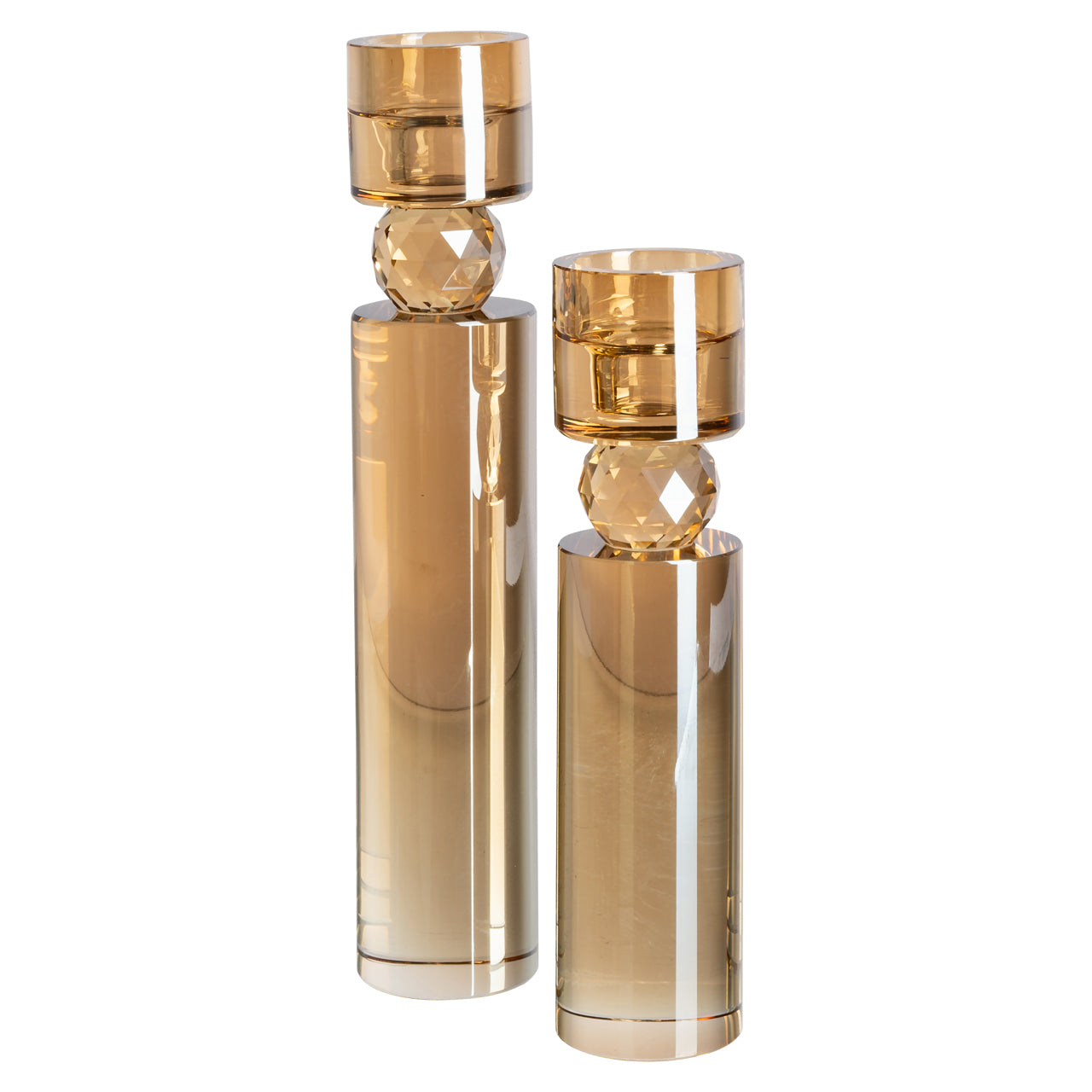 Candle holder Piper Champagne large
