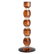Candle holder Lowan brown small