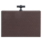 Storage box Billie dark brown small