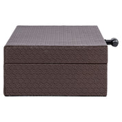 Storage box Billie dark brown large
