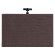 Storage box Billie dark brown large