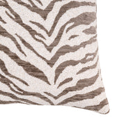 Cushion Tara taupe tiger