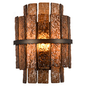 Wall lamp Lumy brown