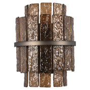 Wall lamp Lumy brown