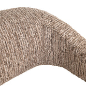 Dining chair Mori mocca linear fire retardant