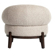 Lounge chair Montana natural chunky fire retardant