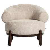 Lounge chair Montana natural chunky fire retardant