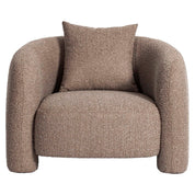 Lounge chair Tuscany mocca chunky