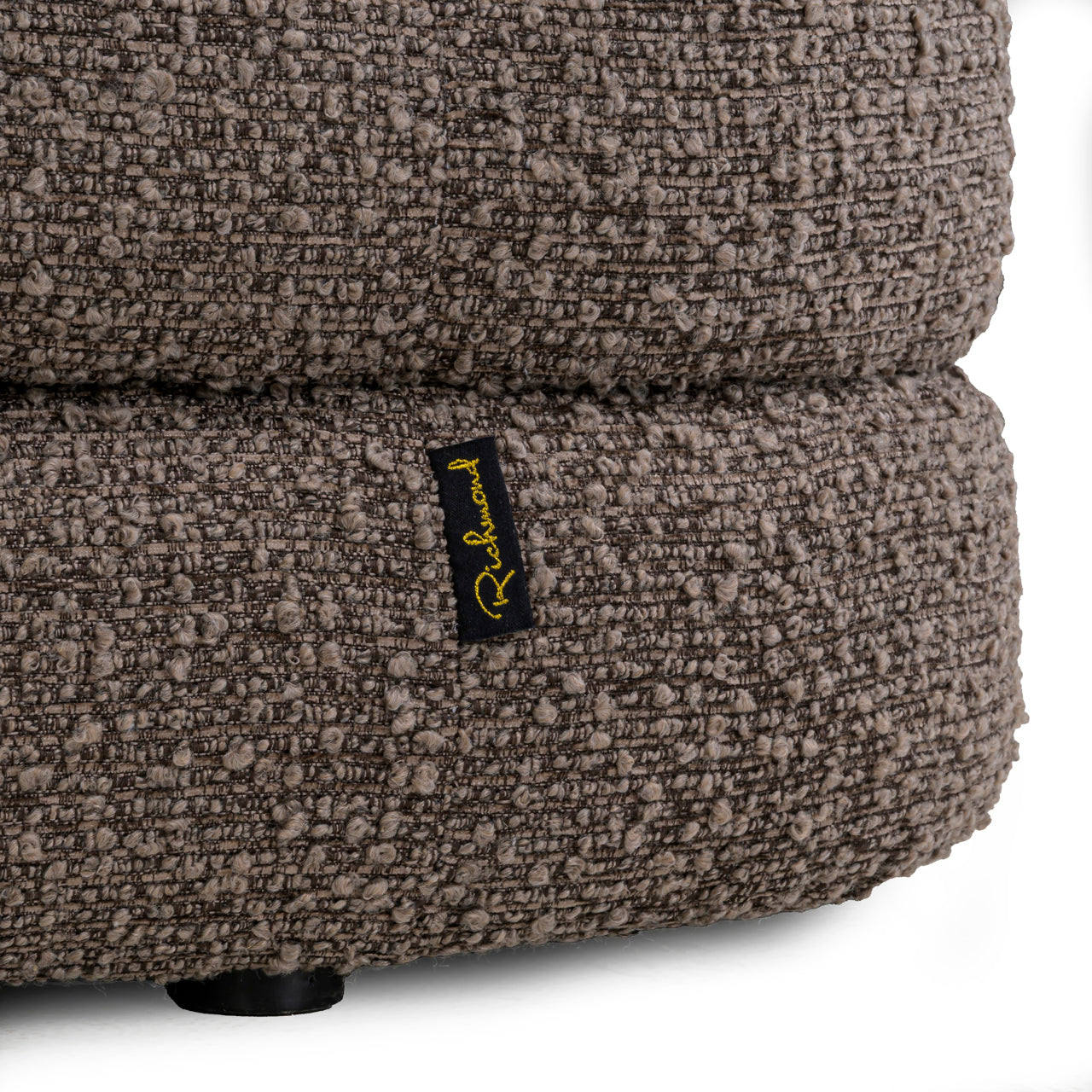 Pouffe & Footstool Adele brown chunky