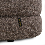 Pouffe & Footstool Adele brown chunky