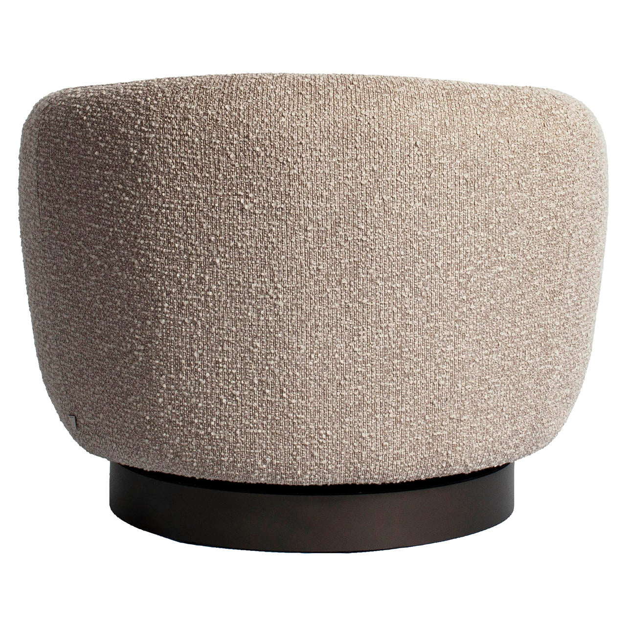 Lounge chair Colmar natural chunky swivel