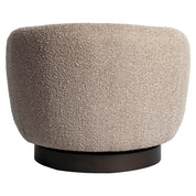 Lounge chair Colmar natural chunky swivel