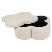 Pouffe & Footstool Corbeau sand tweed