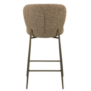 Counter stool Odarby brown tweed fire retardant