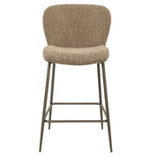 Counter stool Odarby brown tweed fire retardant