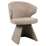 Dining chair Zenith mocca boldweave