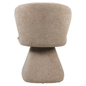 Dining chair Zenith mocca boldweave