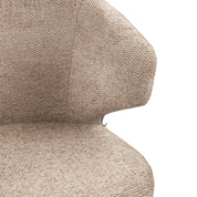 Dining chair Zenith mocca boldweave
