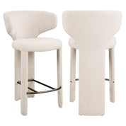 Counter stool Viola biscotti