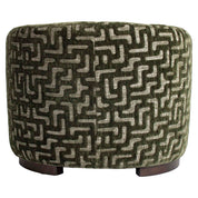 Lounge chair Hannah moss labyrinth fire retardant