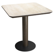 Bistro table Ritz brown 70x70
