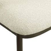 Dining chair Gandy biscotti fire retardant