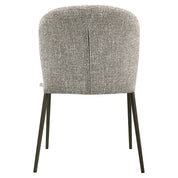 Dining chair Stacker  earth tweed fire retardant (Set of 2)