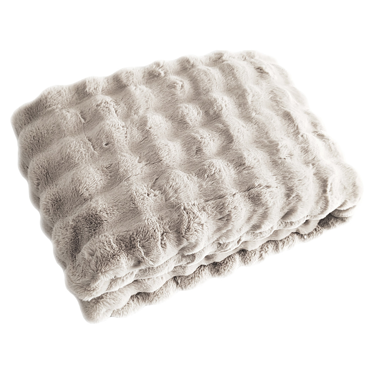 Plaid Cosy Fluff cream 200x300