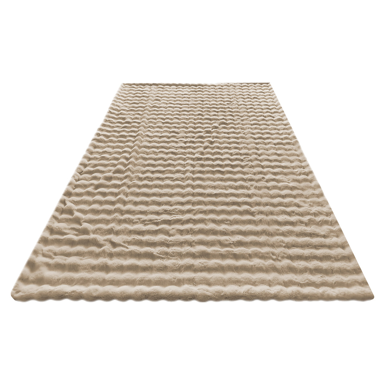 Plaid Nordic Plush beige 200x300