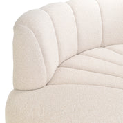 Dining bench Landmark lodge desert round - fully upholstered (Set of 2)