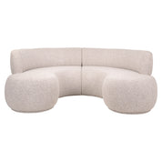 Dining bench Sorrobon cayenne brown round (Set of 2)
