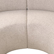 Dining bench Sorrobon cayenne brown round (Set of 2)