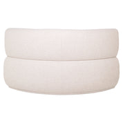 Dining bench Sorrobon customized round - fully upholstered
