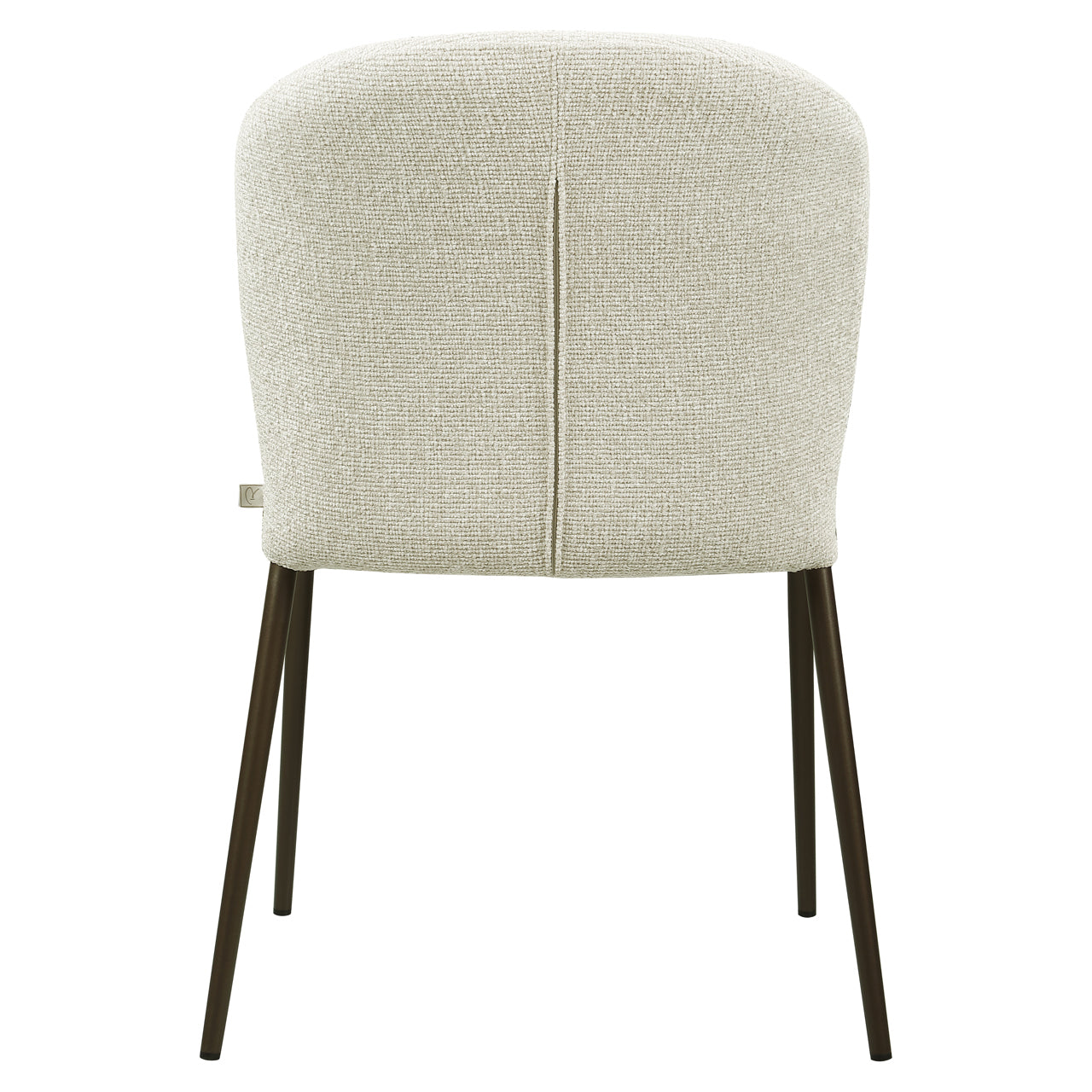 Dining chair Stacker  biscotti fire retardant (Set of 2)