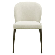 Dining chair Stacker  biscotti fire retardant (Set of 2)