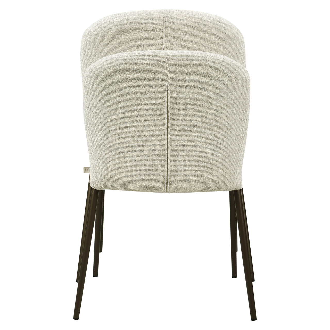 Dining chair Stacker  biscotti fire retardant (Set of 2)