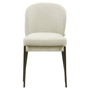 Dining chair Stacker  biscotti fire retardant (Set of 2)